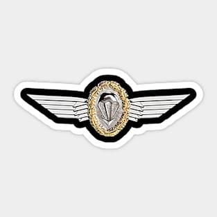 German Jump Wings Sticker